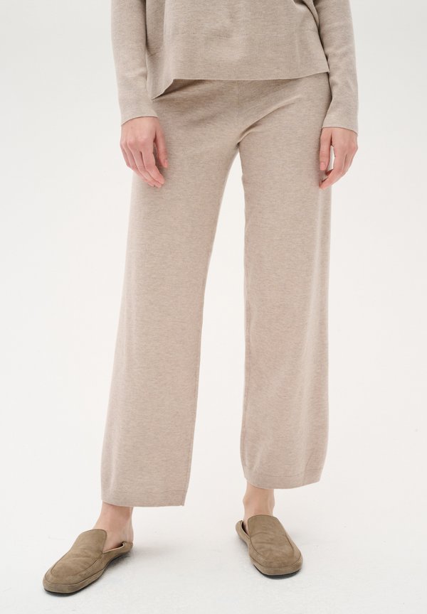 UDELIA BASE - Stoffhose - haze melange