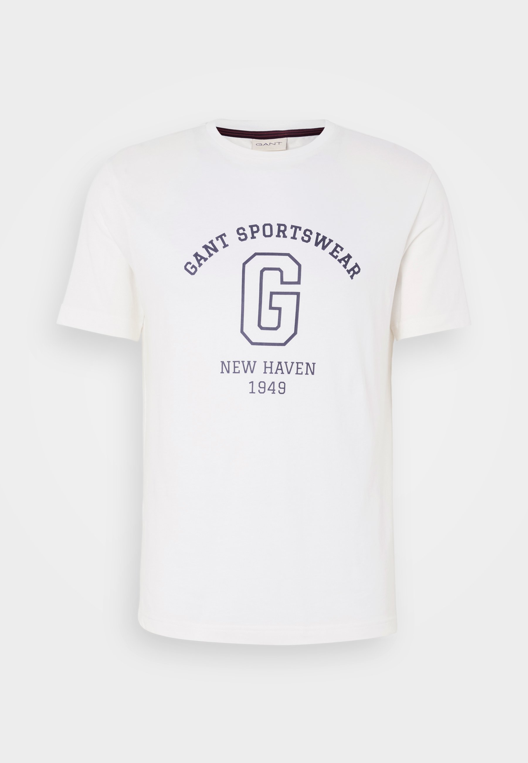 GANT GRAPHIC - Triko s potiskem - eggshell