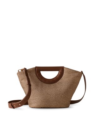 Handbag - beige marrone