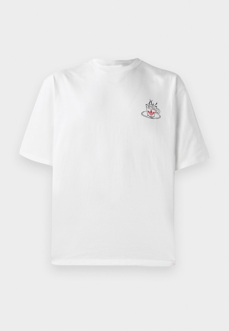 adidas Originals T-shirt print wit adidas Originals T-shirt print wit