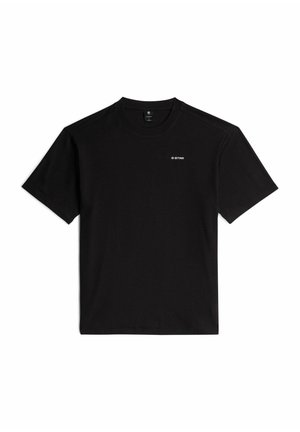 G-STAR, RIB INSERT RELAXED R T - T-shirt basique - dk black