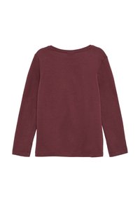 s.Oliver GLITZER - Langarmshirt - bordeaux