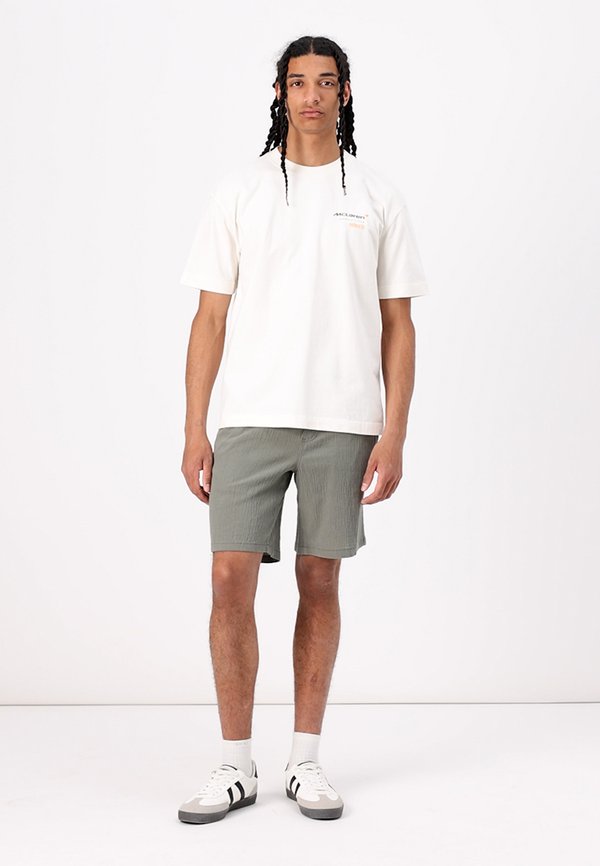 JPSTJAIDEN CRINKLE JOGGER  - Shorts - mulled basil3