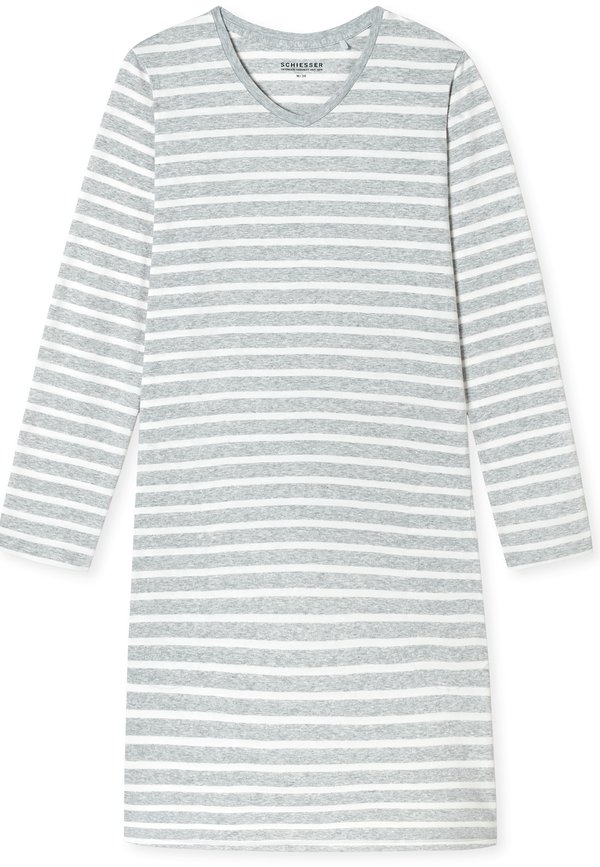 LANGARM 95CM - CASUAL ESSENTIALS - Nightie - silbergraumel2