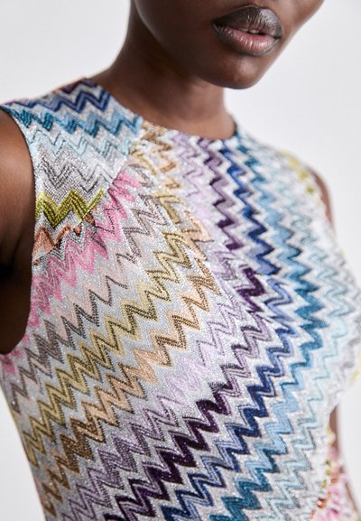 Missoni Top - multicolor/silver
