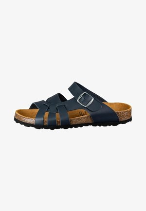 LICO FLORA - Pantolette flach - marine