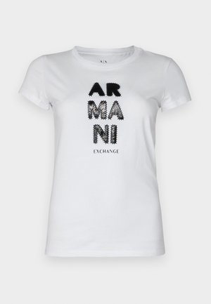 Armani Exchange T-shirt basic - optic white