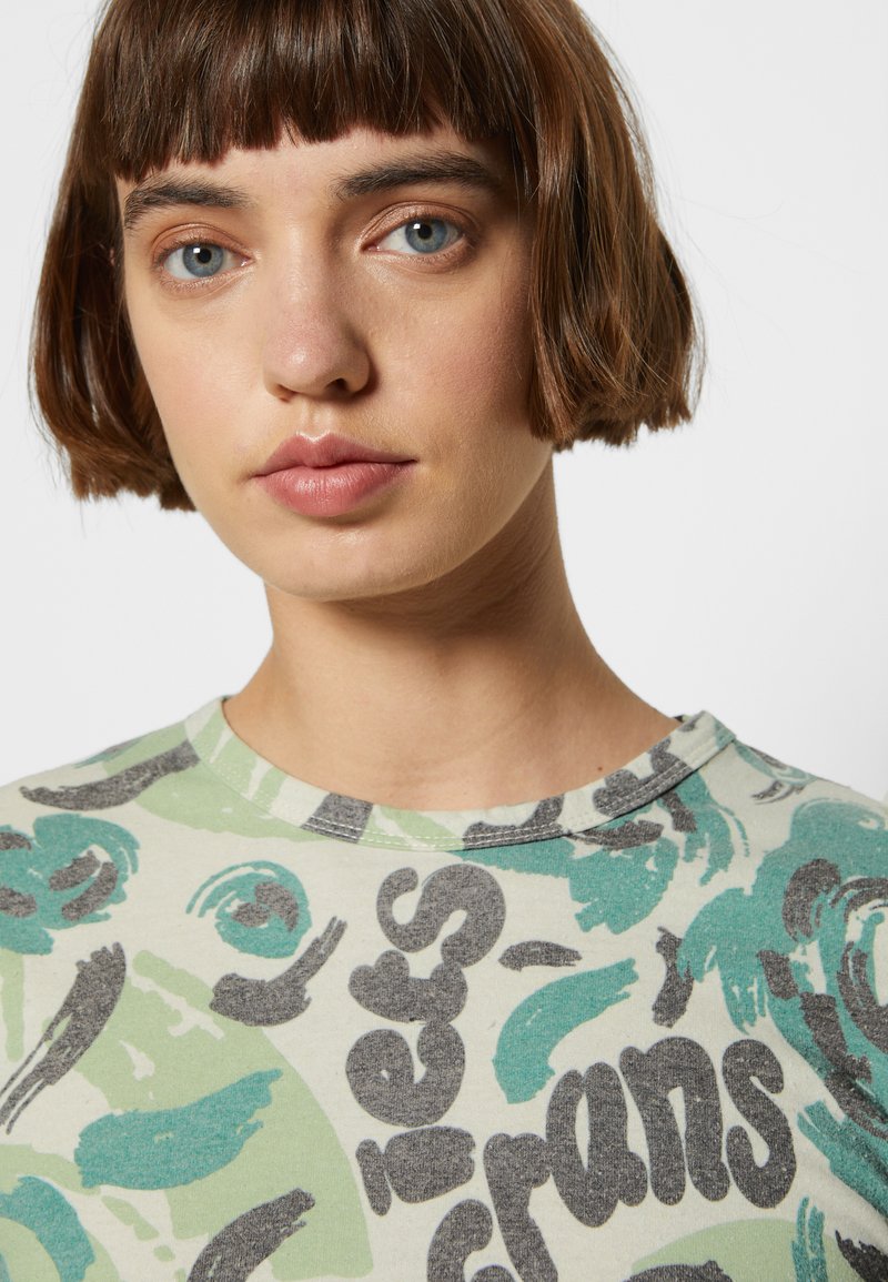 Damen T-Shirts | iets frans... BABY TEE T-Shirt print fair green/grün - VD42270 Damen T-Shirts | iets frans... BABY TEE T-Shirt print fair green/grün - VD42270