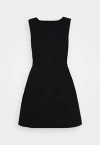 BOW DRESS - Vestido de cóctel - black