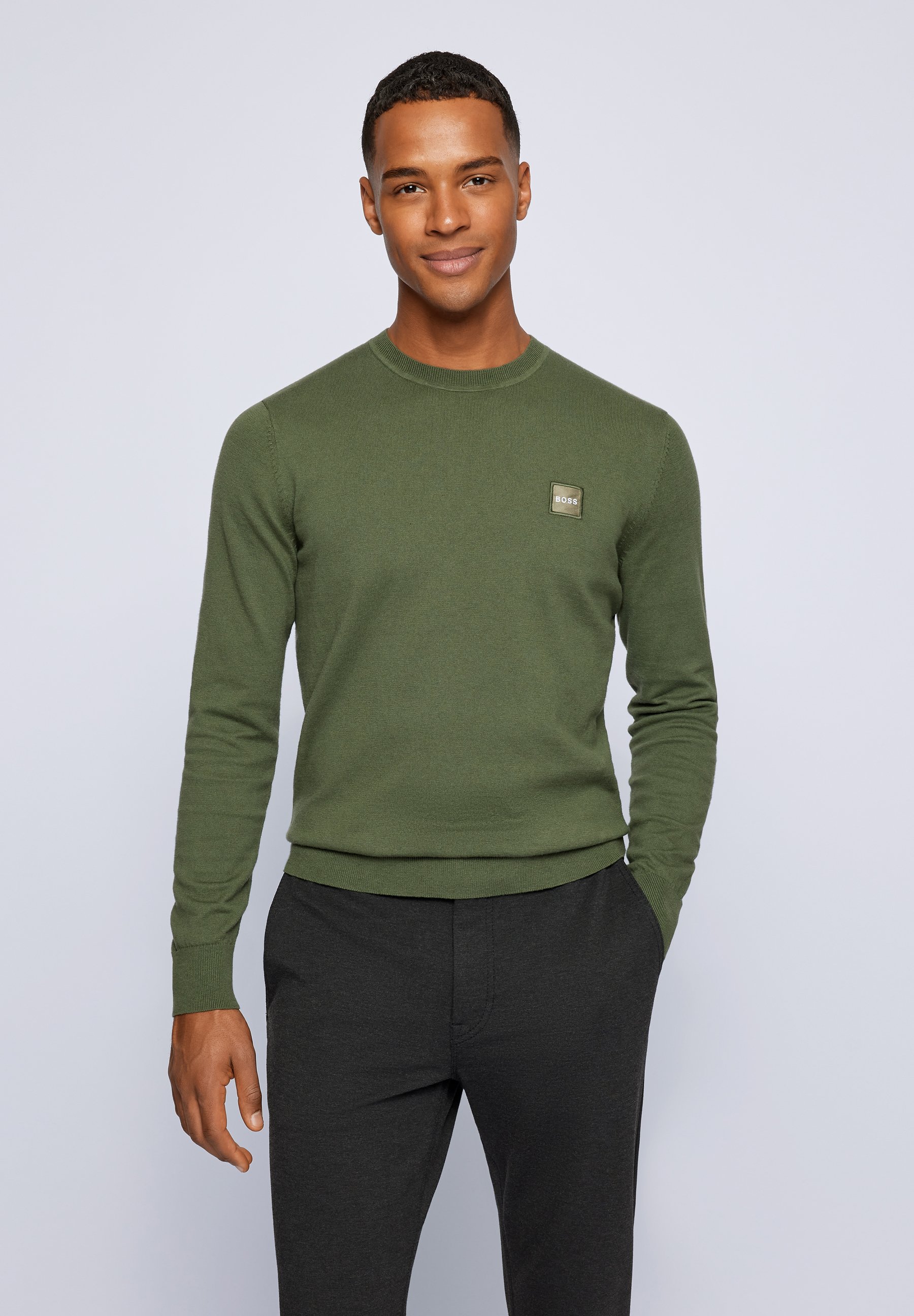 BOSS KANOVANT - Jumper - open green 