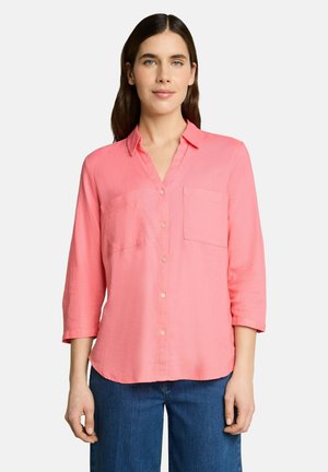 TOM TAILOR, Button-down blouse - soft fuchsia pink