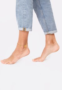 Elli SUN MOON - Ankelkæder - gold-coloured