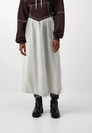 VIFEATHER MID CALF SKIRT - A-line skirt - cloud dancer