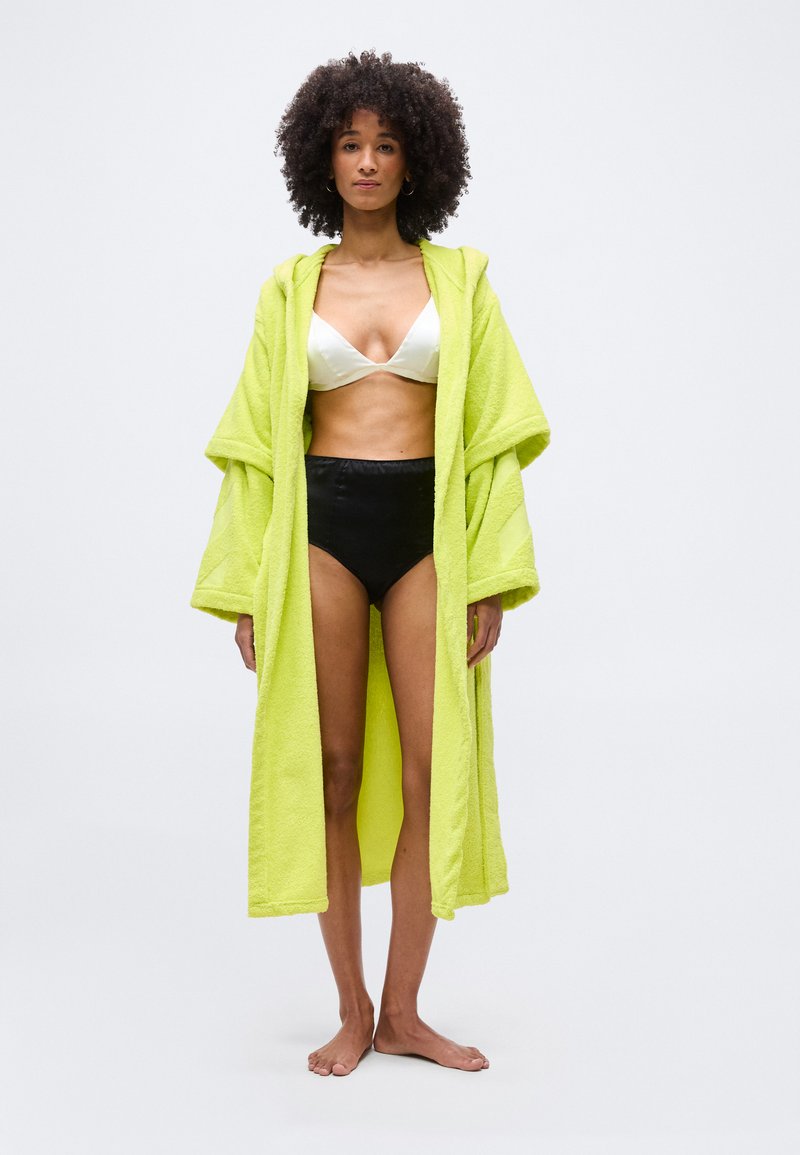 OFF-WHITE BATHROBE - Dressing gown - yellow/neon yellow - Zalando.ie
