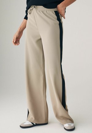 2 PACK PULL ON SIDE STRIPE - Pantaloni - black taupe