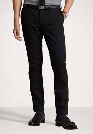 FLAT PANT - Pantalones - schwarz