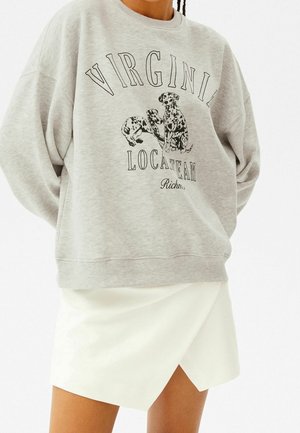 Mikina - mottled grey