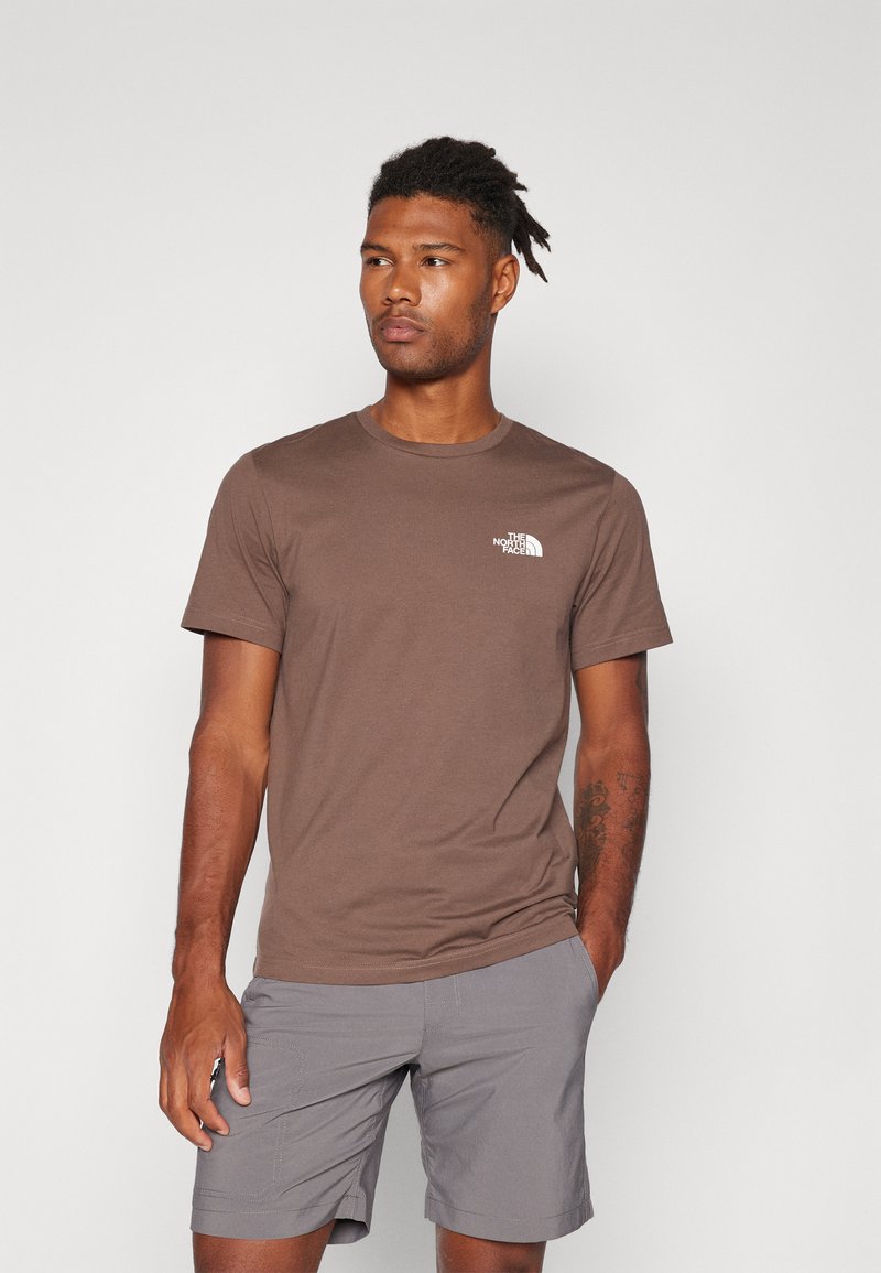 The North Face M SS SIMPLE DOME TEE - Sportfelső - smokey brown