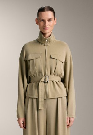 SOFT-TOUCH BELTED WITH  - Nyári dzseki - beige