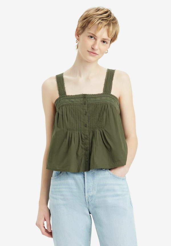 TANK  - Top - khaki