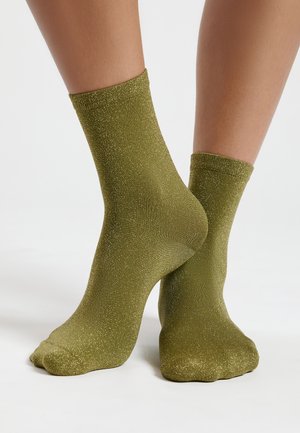 Socken - kaki olive