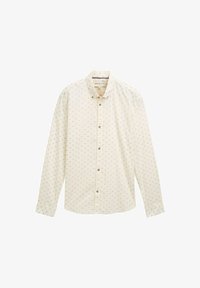 Ausgewählt, white multi triangle print