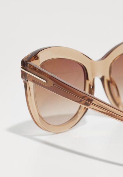 Tom Ford ODETTE - Päikeseprillid - shiny light brown/gradient brown