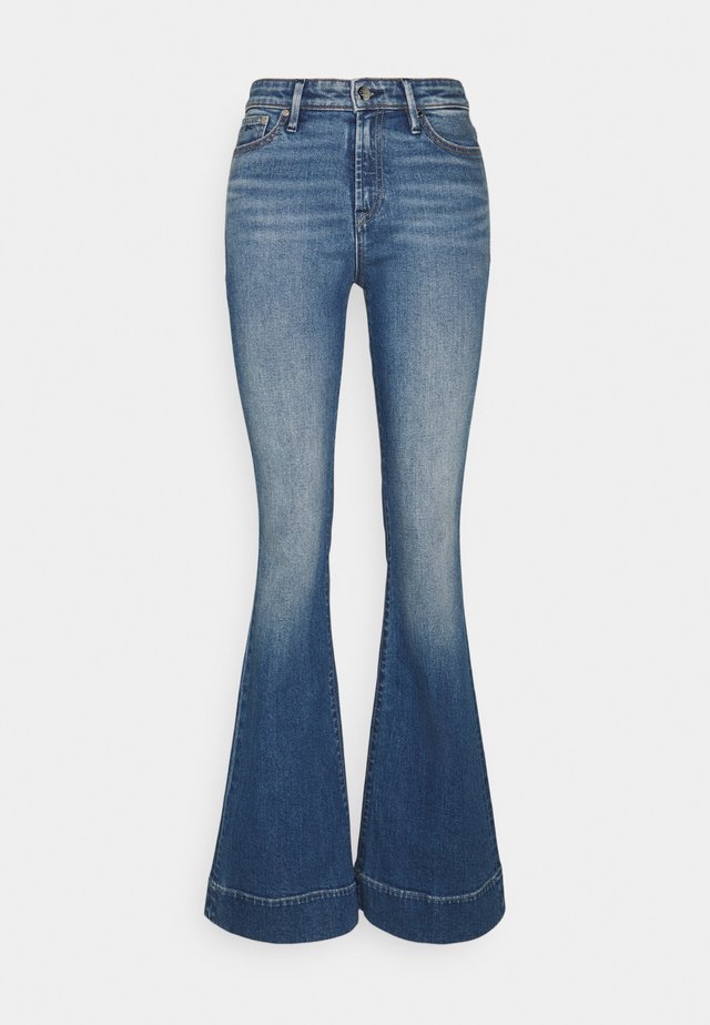 JANE BLAUTH - Jeans a zampa - blue