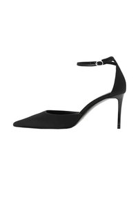 Højhælede pumps - black