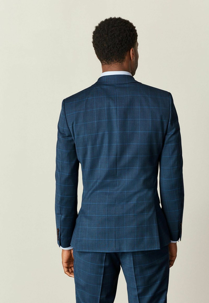 Herren Komplettanzüge | Next WINDOWPANE CHECK Anzugsakko bright blue/blau - AN05691 Herren Komplettanzüge | Next WINDOWPANE CHECK Anzugsakko bright blue/blau - AN05691