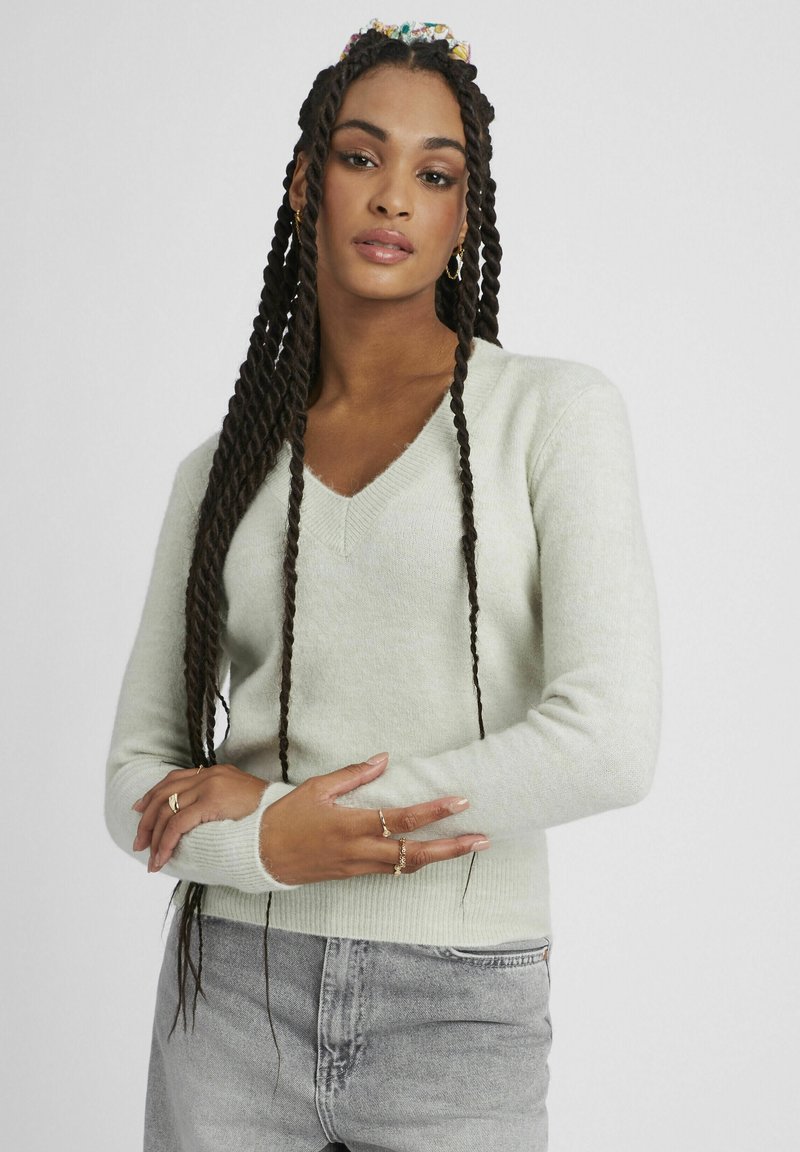 BZB COL V UNI - Pullover - vert clair