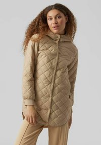 Vero Moda VMHAYLE REP - Wintermantel - travertine