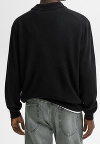 Massimo Dutti Poloshirt - black