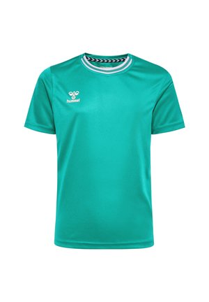 PLAYFUL SS  - T-shirt till träning - atlantis