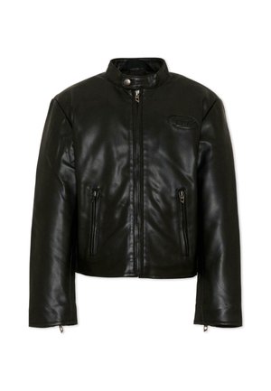 Diesel, GIUBBOTTO - Giacca in similpelle - black