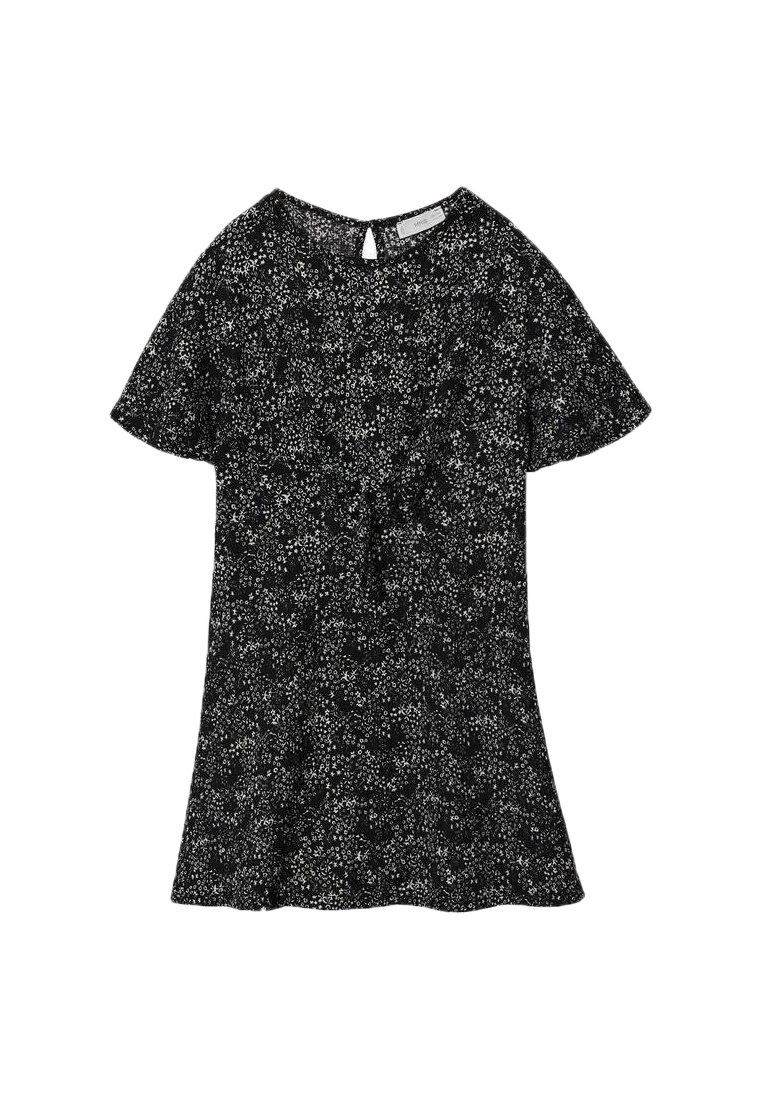 Mango Kids Jurk zwart Mango Kids Jurk zwart