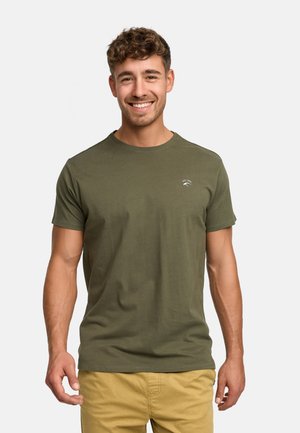 INDICODE JEANS KLOGE - T-shirts - army
