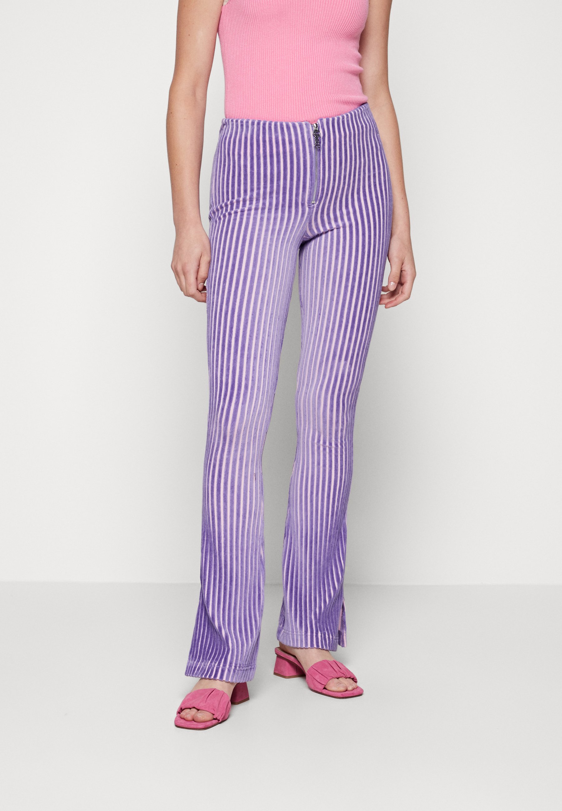 Juicy Couture LEIA FLARES - Broek - dalia purple/lila - Zalando.nl