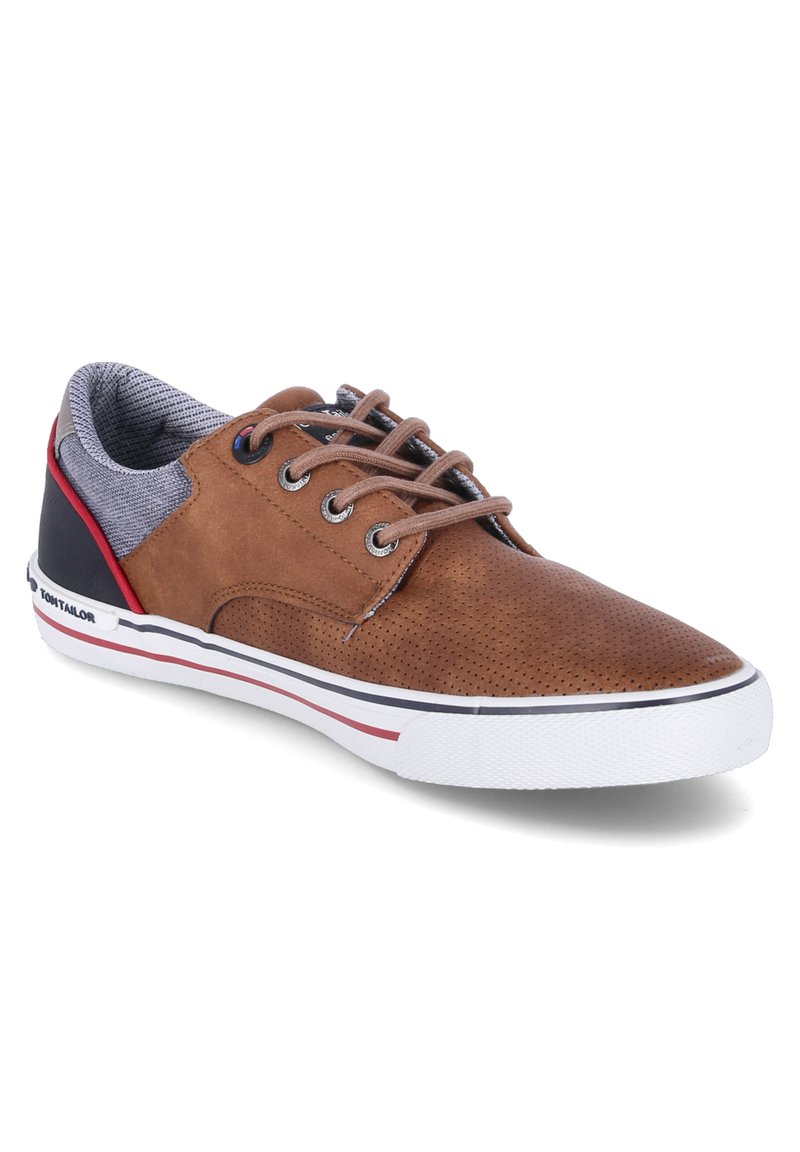 Herren Klassische Schnürer | TOM TAILOR Sportlicher Schnürer braun/camel/braun - TW71971 Herren Klassische Schnürer | TOM TAILOR Sportlicher Schnürer braun/camel/braun - TW71971
