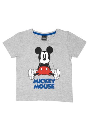 Print T-shirt - grau