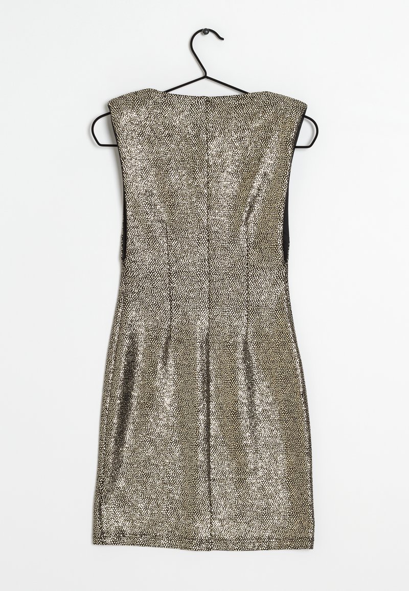 Topshop Cocktailkleid Festliches Kleid Gold Goldfarben Zalando At 