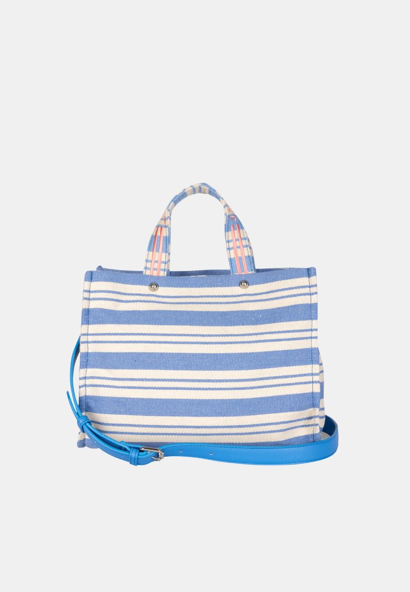 関税込 特価/完売前に【JUICY COUTURE】Iris トートバッグ 2色 Juicy Couture IRIS STRIPES - Tote bag - alaskan blue/blue