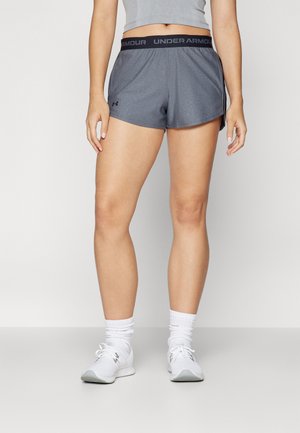 Under Armour TECH PLAY UP - Pantalón corto de deporte - castlerock/black
