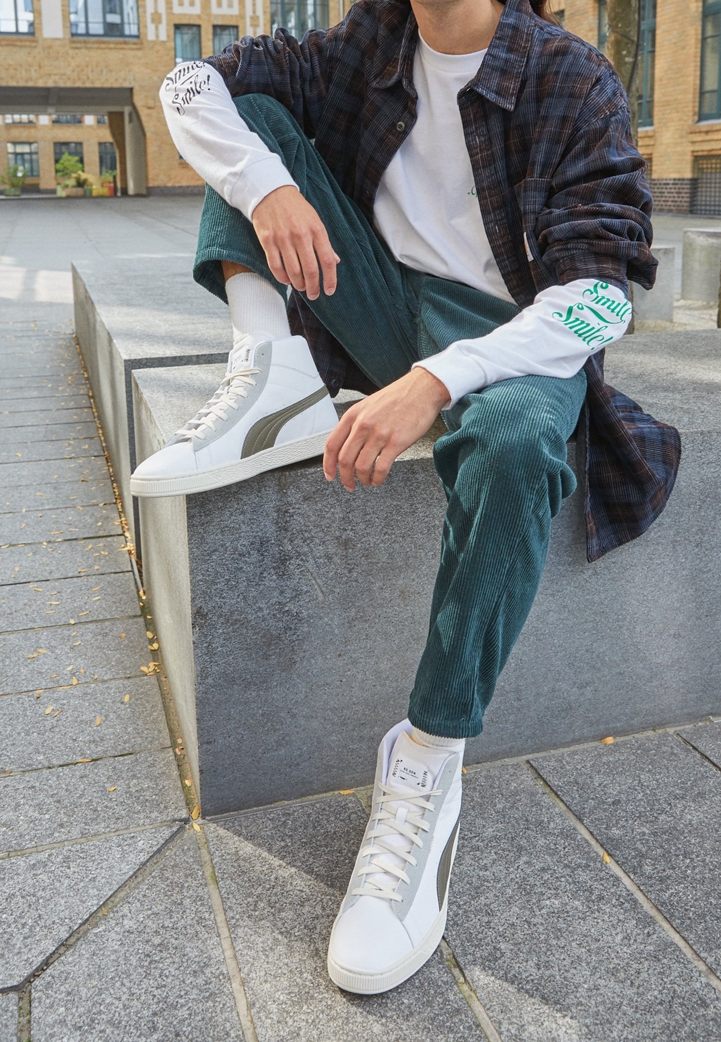 Puma High-top trainers - white - (Pre-owned) - Zalando