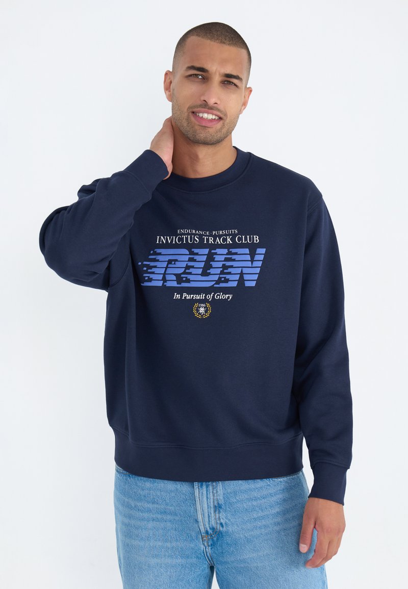 Pier One Φούτερ - dark blue