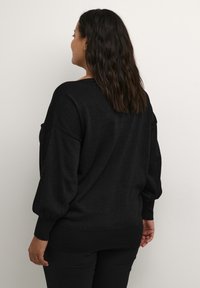 Kaffe Curve KCREGITTA - Jumper - black deep