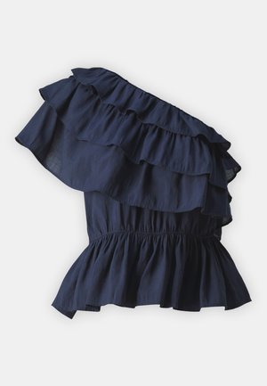 Vero Moda Tall VMLUCA ONE SHOULDER - Blouse - night sky