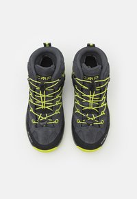 CMP KIDS RIGEL MID TREKKING SHOES WP UNISEX - Pohodniški čevlji - titanio/acido