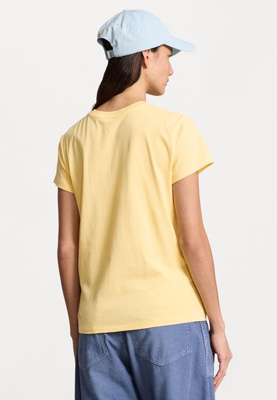 Polo Ralph Lauren COTTON JERSEY CREWNECK T-SHIRT - Pamata T-krekls - corn yellow