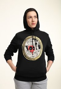 Henry Tiger DEADPOOL CATS RULE EVERYTHING AROUND ME - Jersey con capucha - black